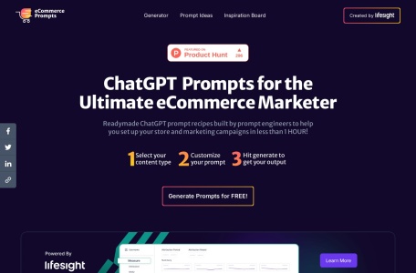 ECommerce Prompt Generator