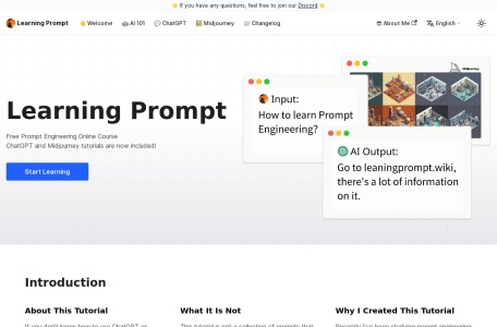 Learning Prompt