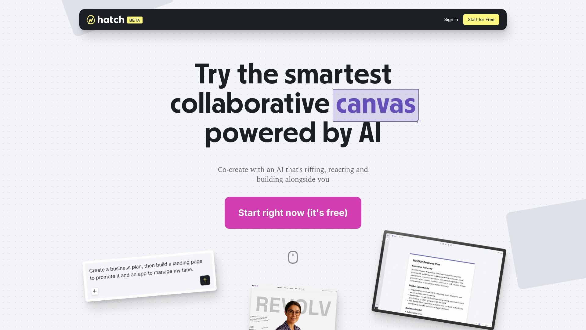 Hatch Canvas
