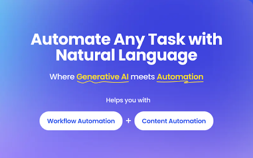 iMean – Generative AI meets Automation