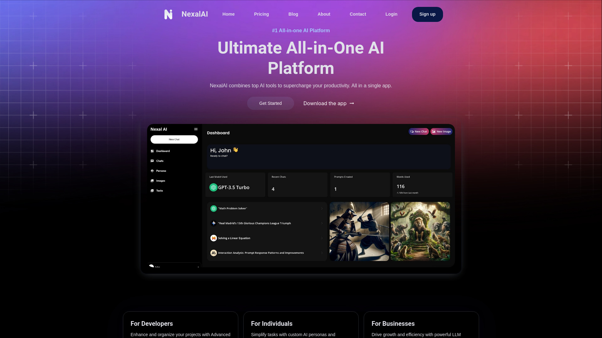 Nexal AI – All In One AI Platform