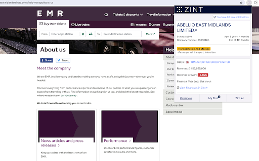 Zint Spotlight – Understand The Business Behind Any Website