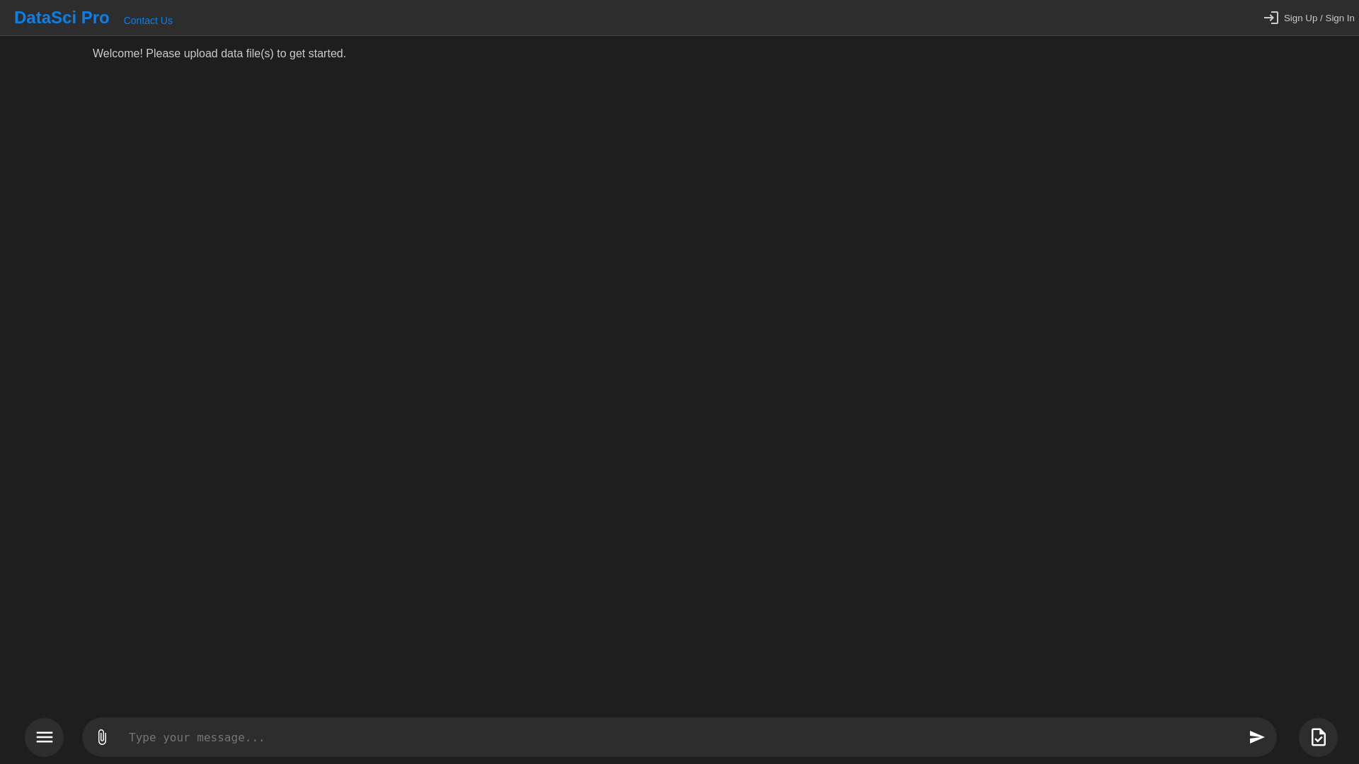 DataSci Pro