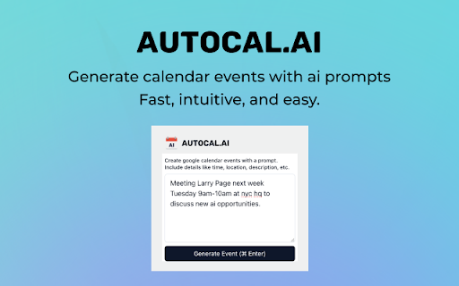 AutoCal.ai