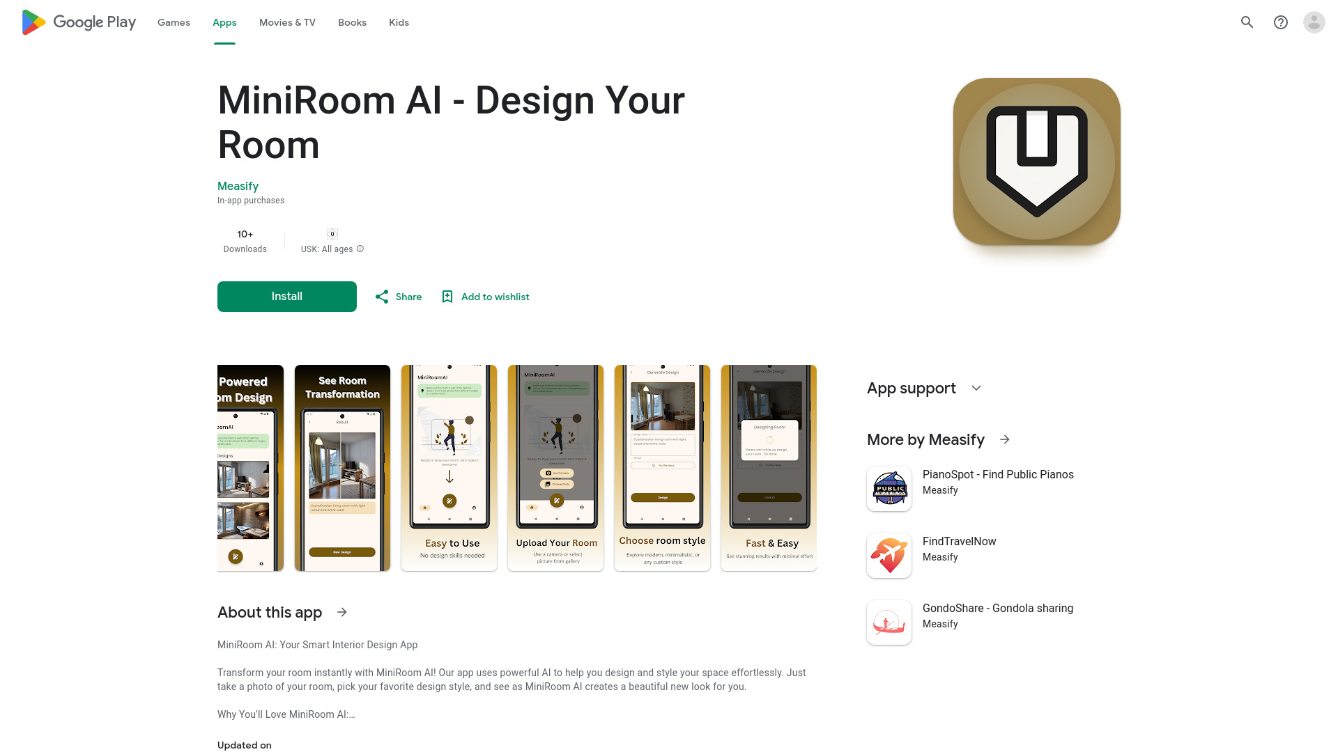 MiniRoom AI – Design Your Room