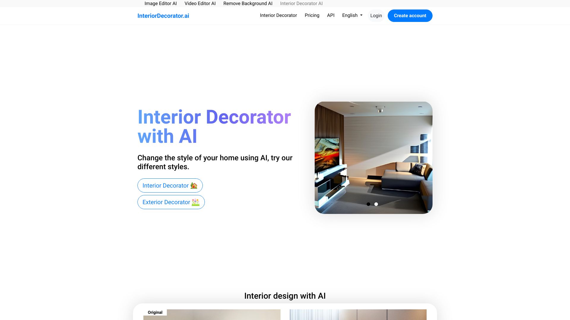 Interior Decorator AI