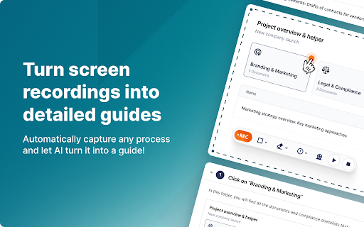 FuseBase Clarity – Capture Step-by-Step guides, SOP and tutorials