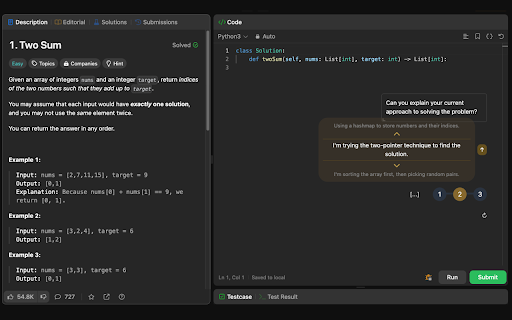 Marble – LeetCode Tutor