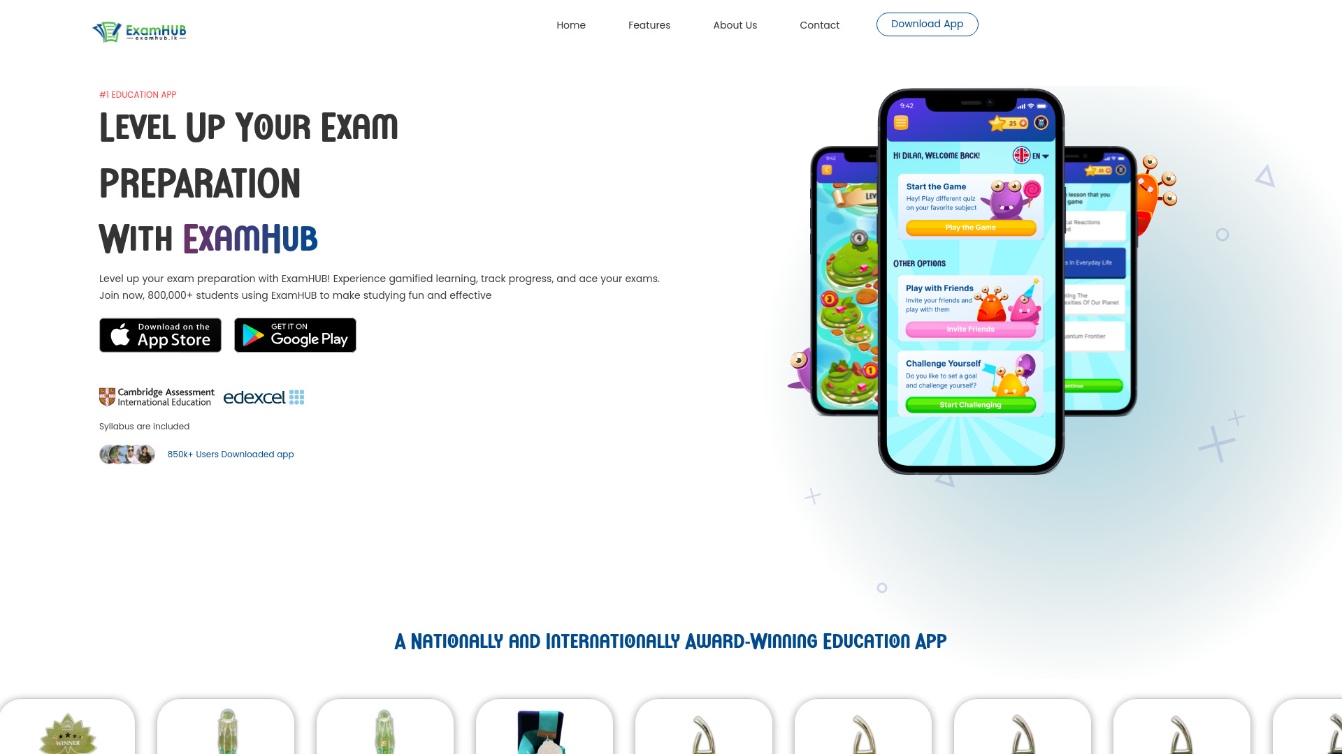 ExamHUB – Gamified Exam App