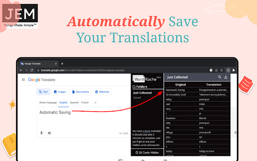 WordKache – Save your translations