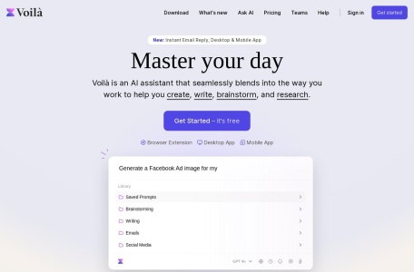 Voilà – ChatGPT browser assistant