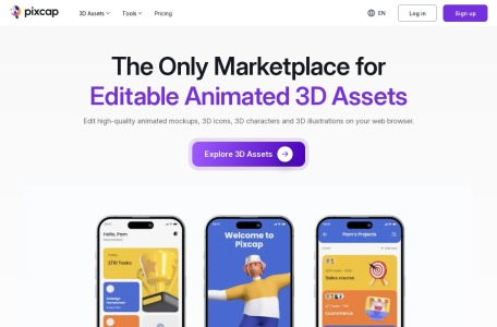 PixCap 3D Illustration Pack