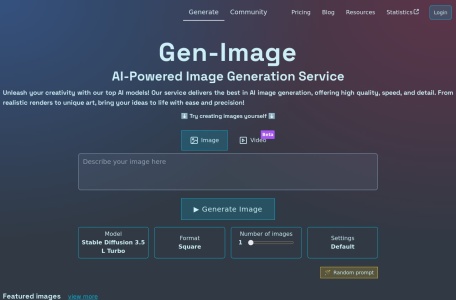 Machine learning generated images