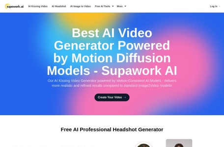 Free AI Headshot Generator | Supawork AI (100% free & no limit)