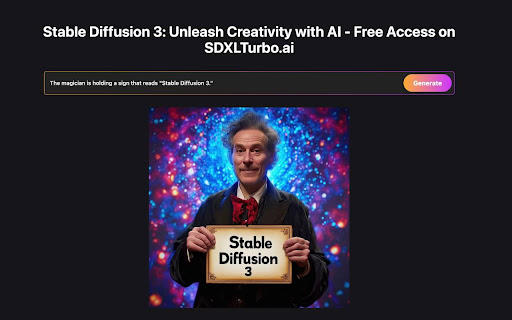 Stable Diffusion 3 AI Image Generator Free