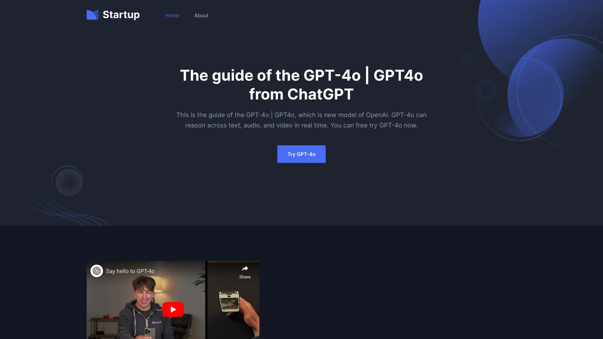 The Guide of GPT-4o