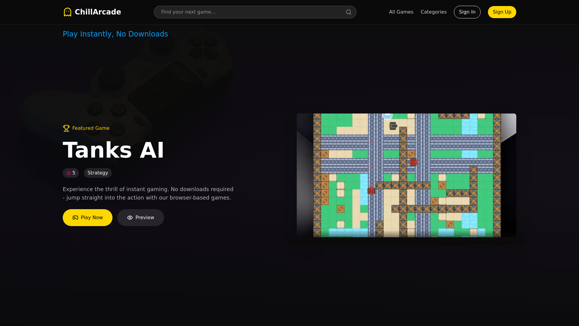 ChillArcade – Instant Play, No Downloads