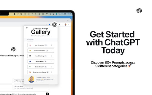 ChatGPT Prompt Gallery