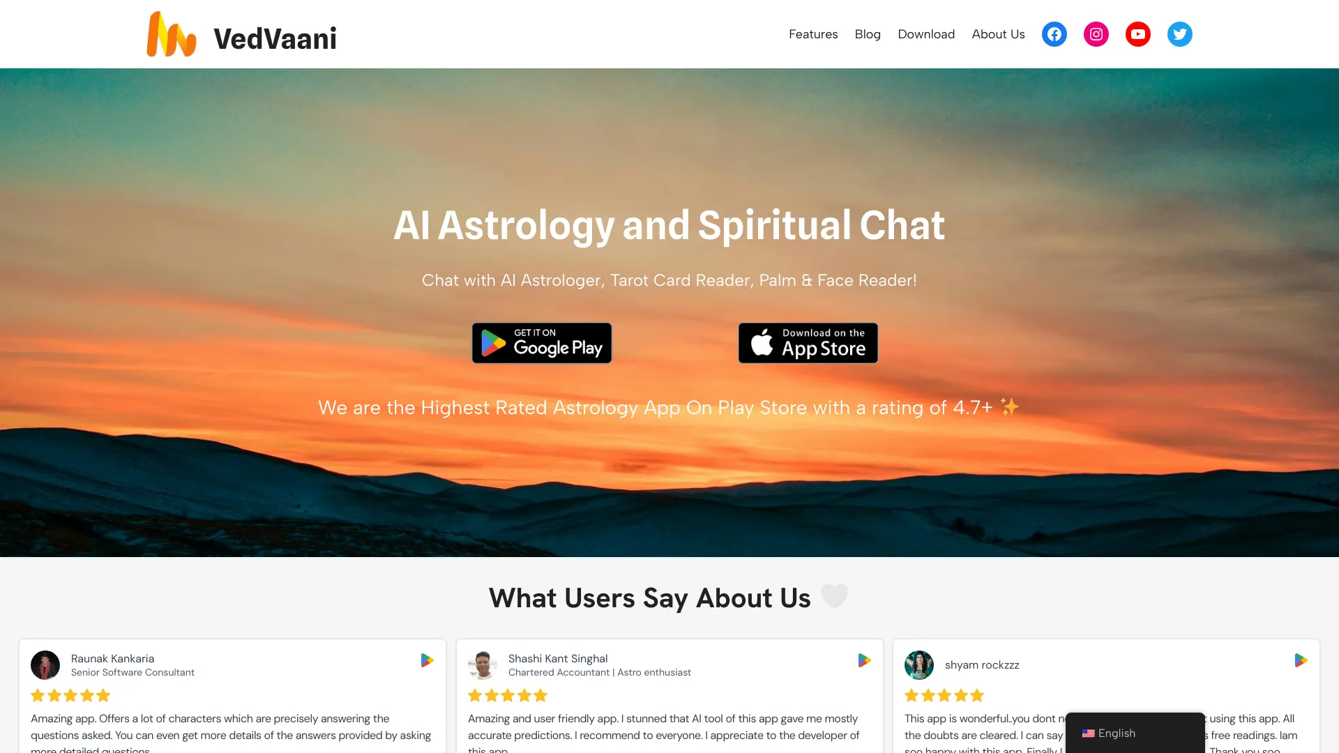 VedVaani – AI Astrology & Spiritual App