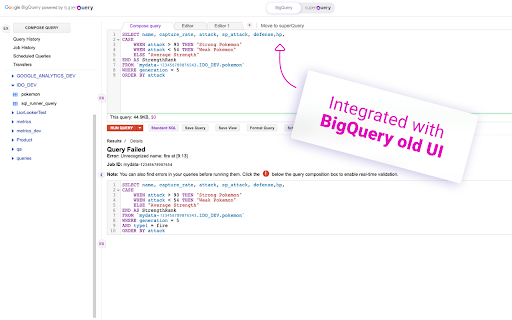 superQuery – BigQuery AI optimization engine