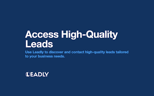 Leadly.In – AI-Enhanced LinkedIn Data Enrichment