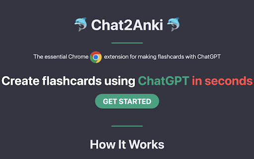 Chat2Anki