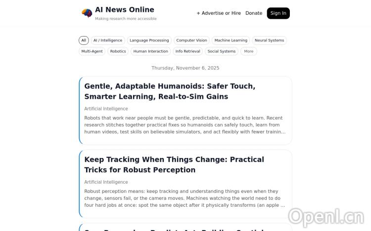 AI News Online