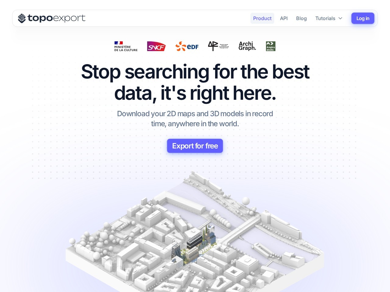TopoExport