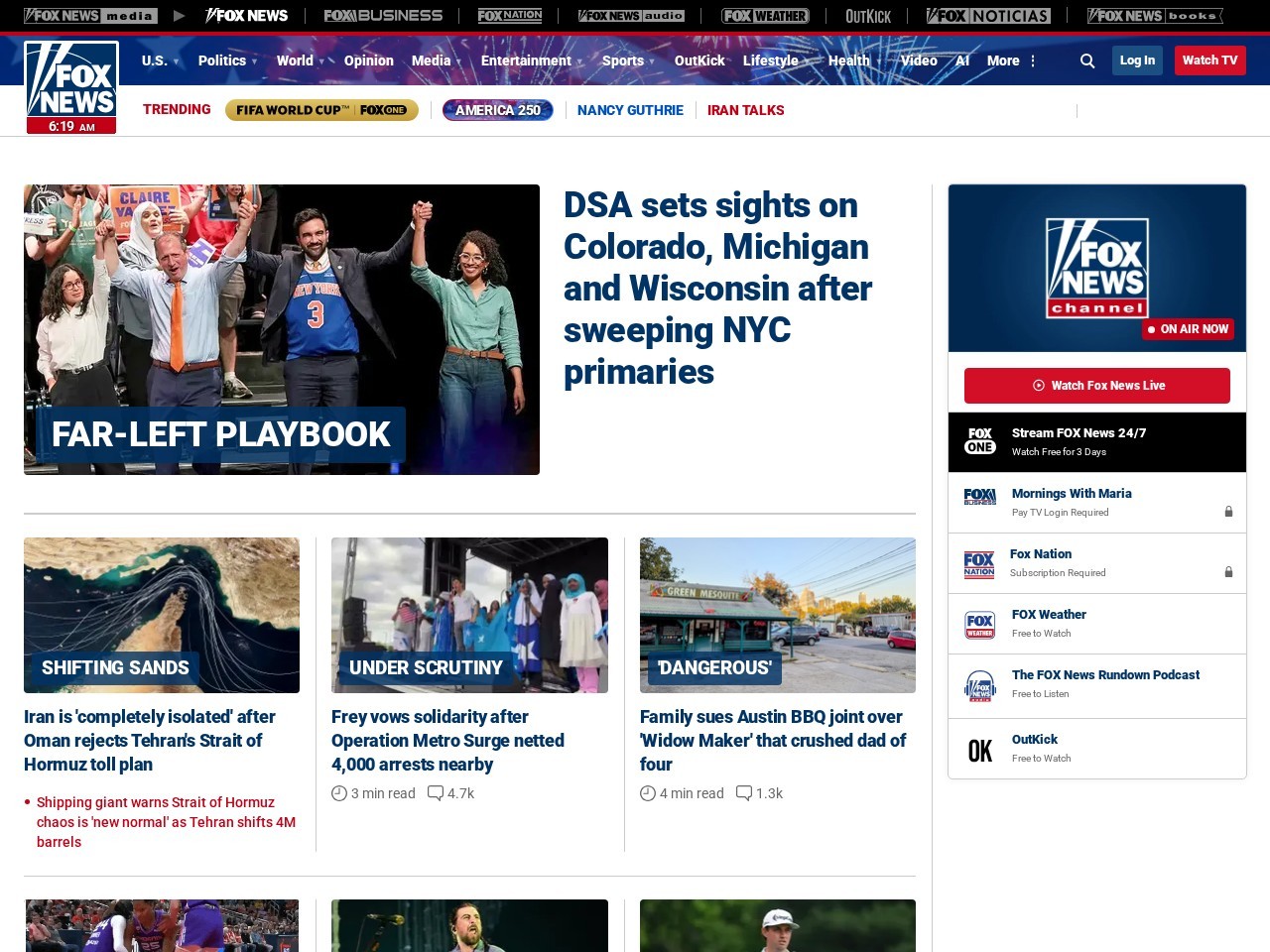 FoxNews官网