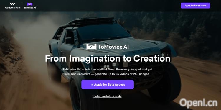 WonderShare ToMoviee AI