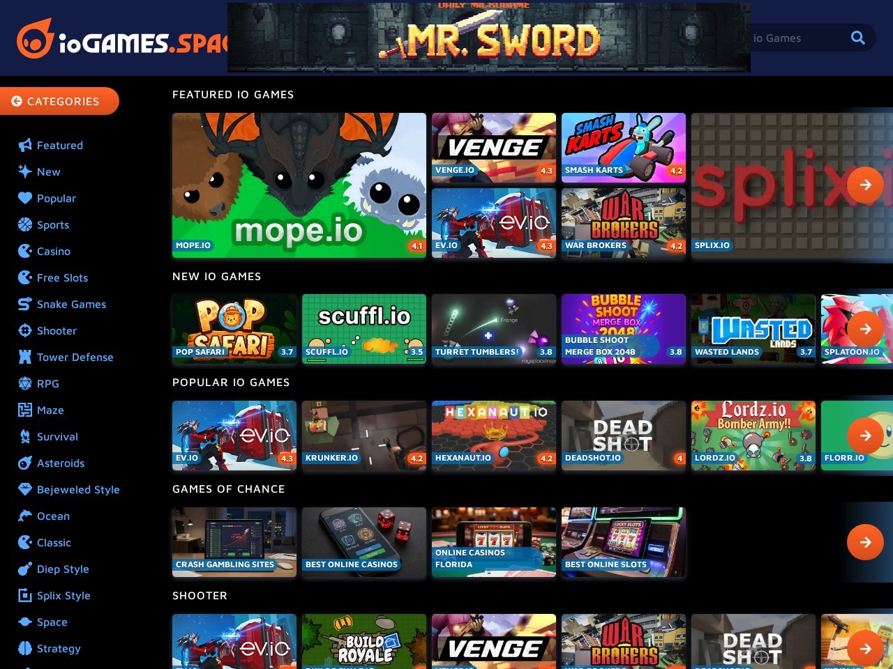 ioGames.Space