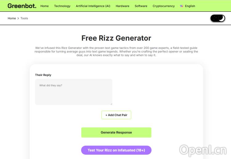 AI Rizz Generator