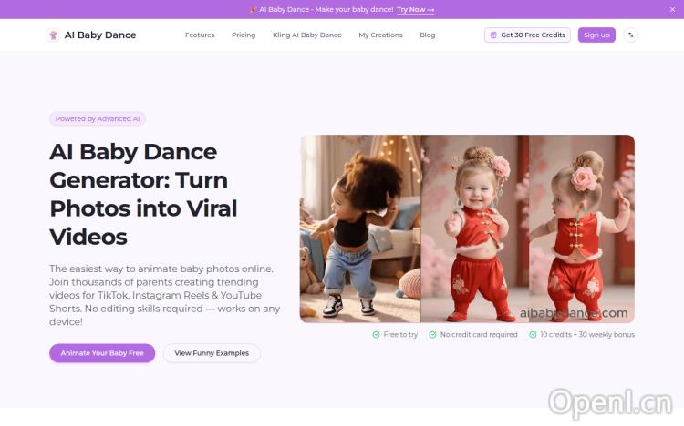 AI Baby Dance