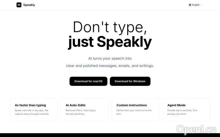 Genspark Speakly