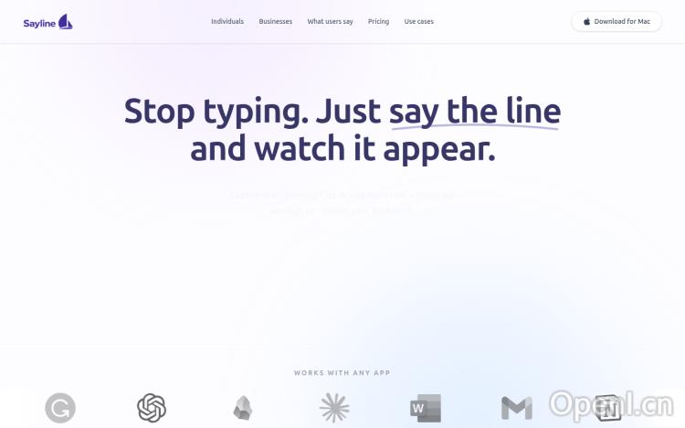 Sayline
