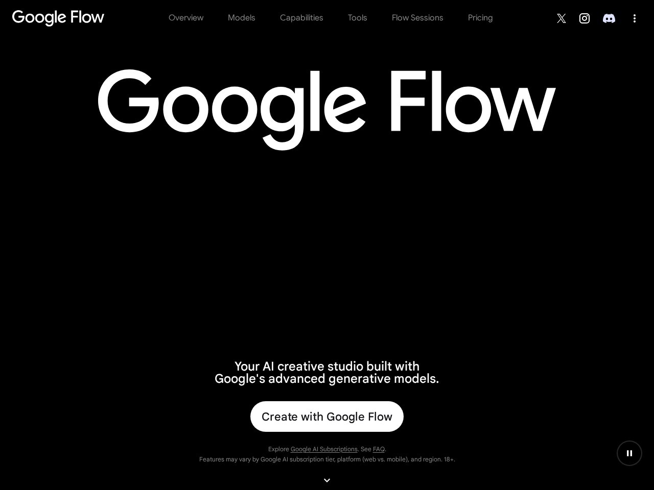Google Flow (Veo)官网