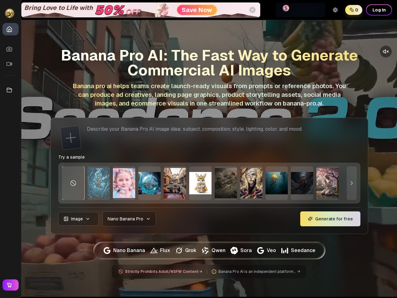 Banana Pro AI官网
