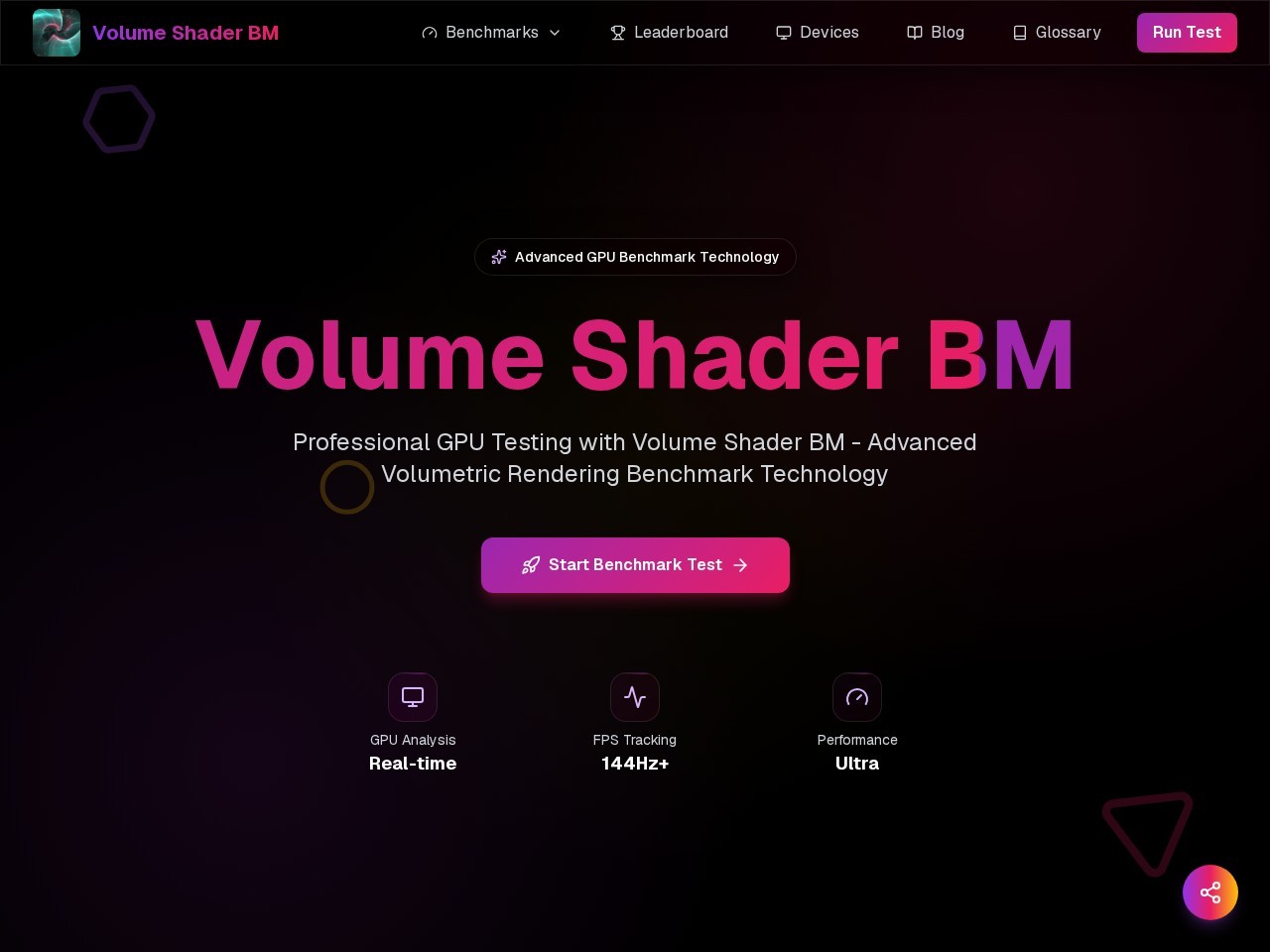 Volume Shader BM官网