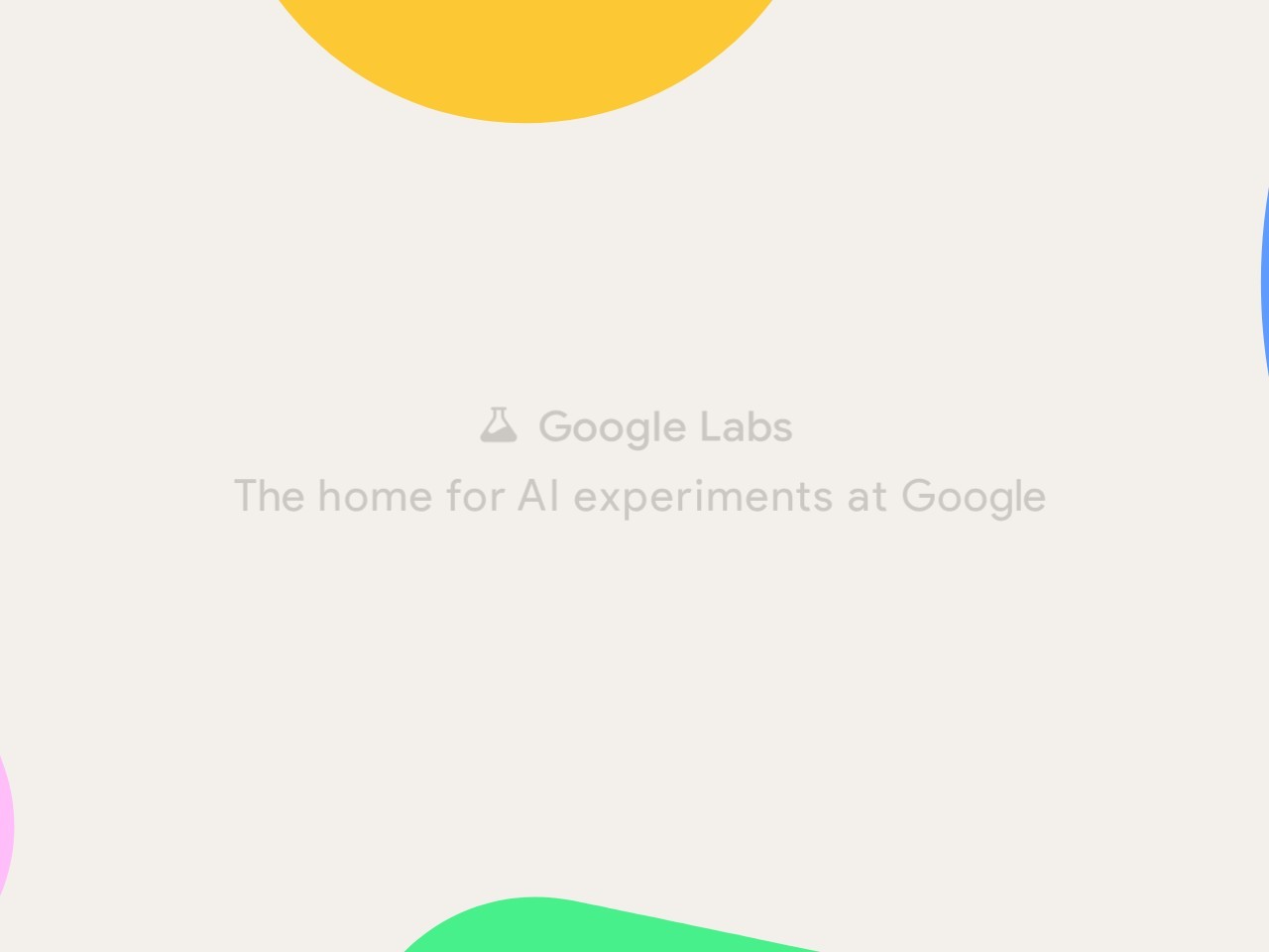 Google Labs官网