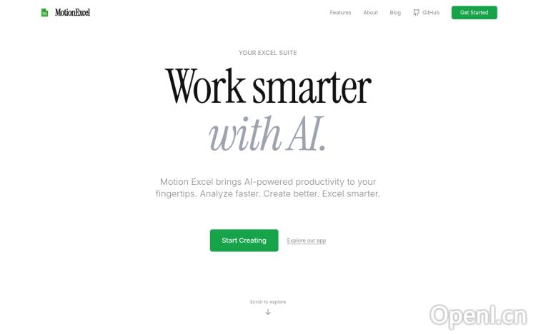 MotionExcel