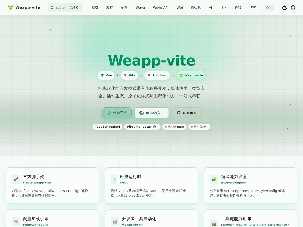 Weapp-vite官网