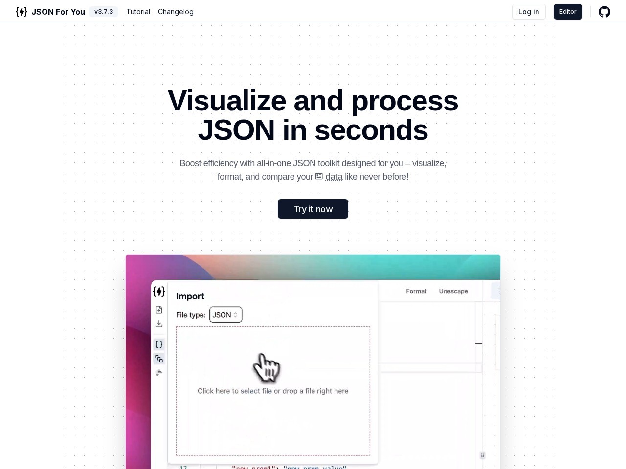 JSON For You官网