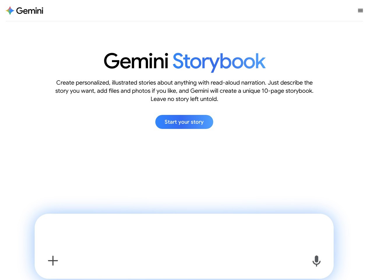  Gemini Storybook官网