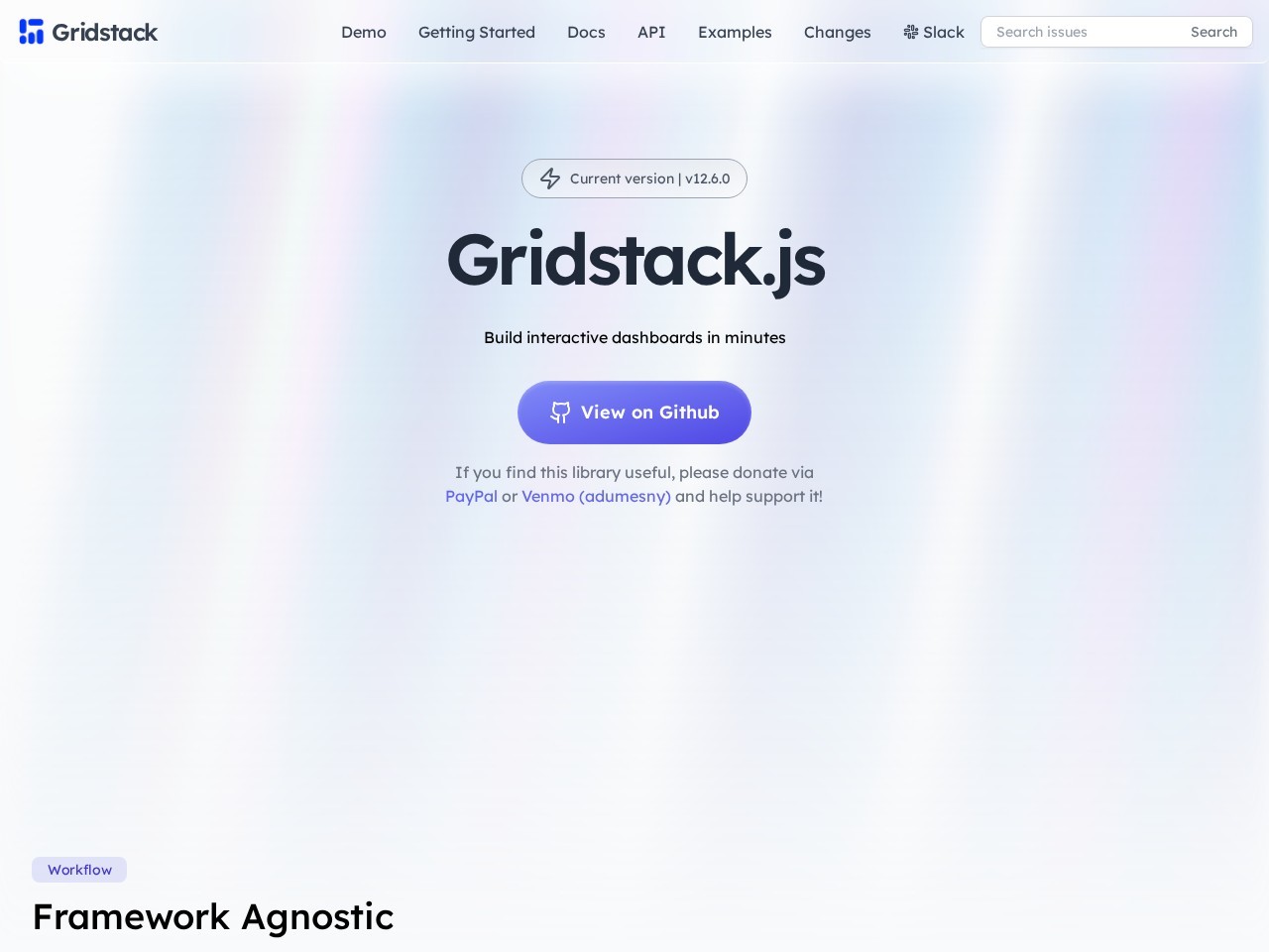 Gridstack.js官网