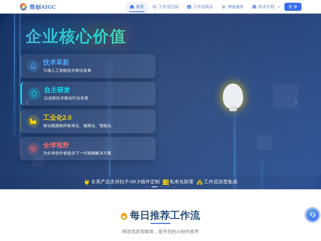 简创AIGC官网