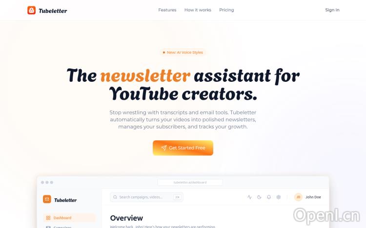 Tubeletter
