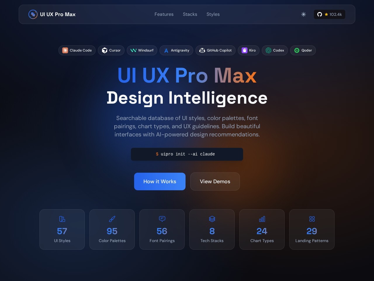 UI UX Pro Max官网