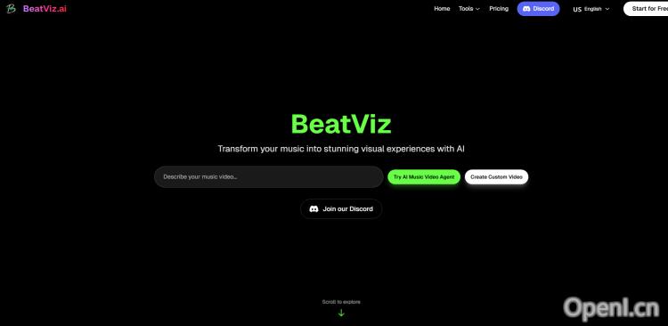 BeatViz AI Music Video Generator