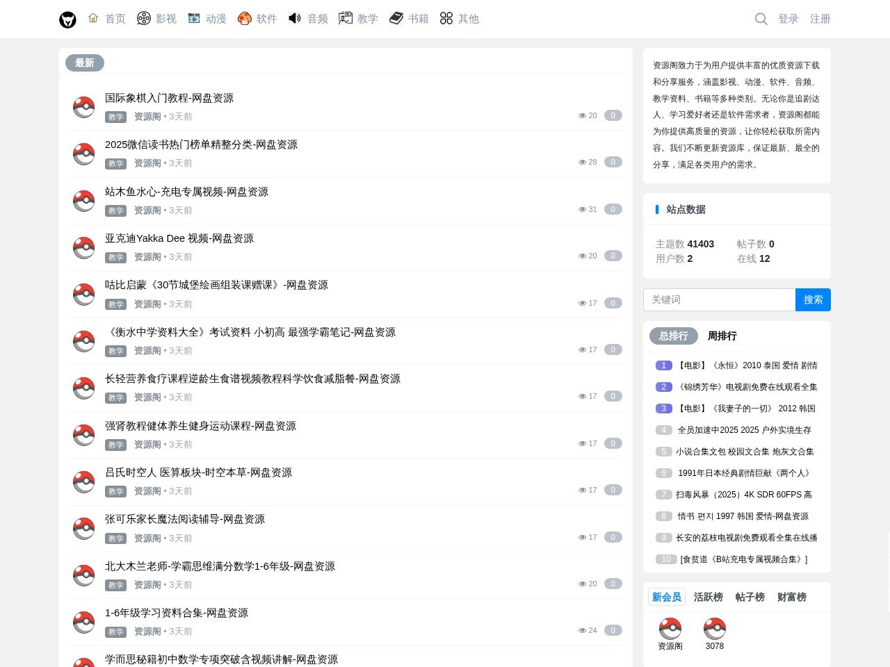 资源阁官网