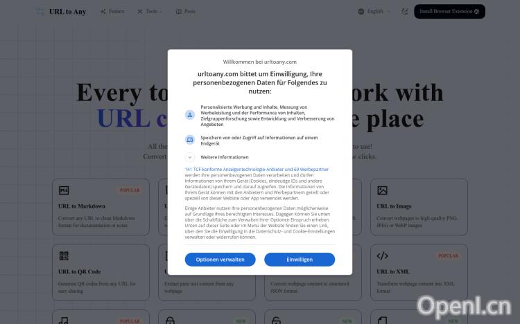 URL to Any